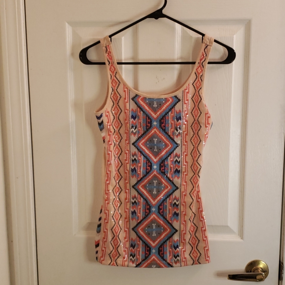 🤯3/$12 Lily & Lola Sparkle Tank Top XS